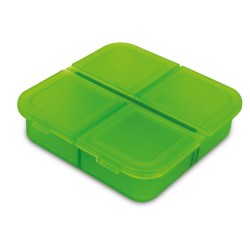 T-Pill Square Verde - 4 Scomparti (Tascabile)