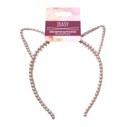 2Easy - Cerchietto Gatto Rosa