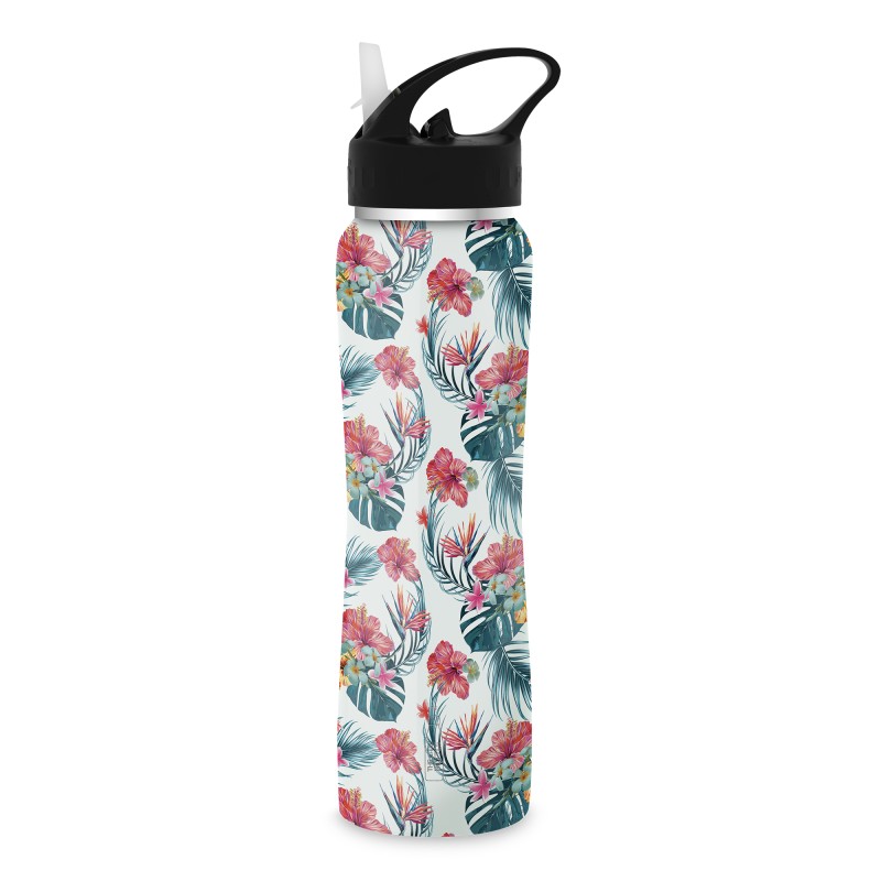 The Steel Bottle – Thermoflasche MW #46 Exotic Flowers - Image 1