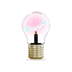 THE STEEL LAMP NEON BULB -...