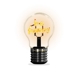 THE STEEL LAMP NEON BULB -...